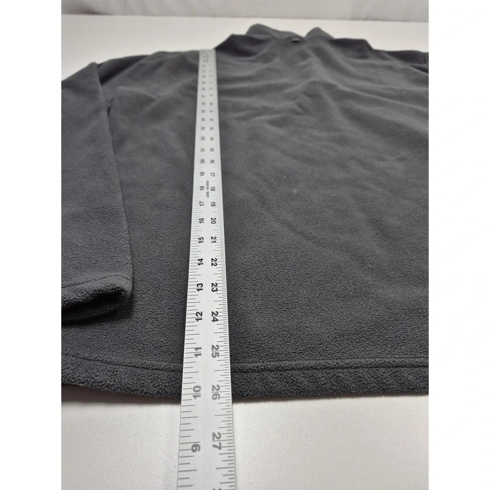 Polo Ralph Lauren Sweatshirt Mens Large Gray 1/4 Zip Fleece Pullover Pony Logo